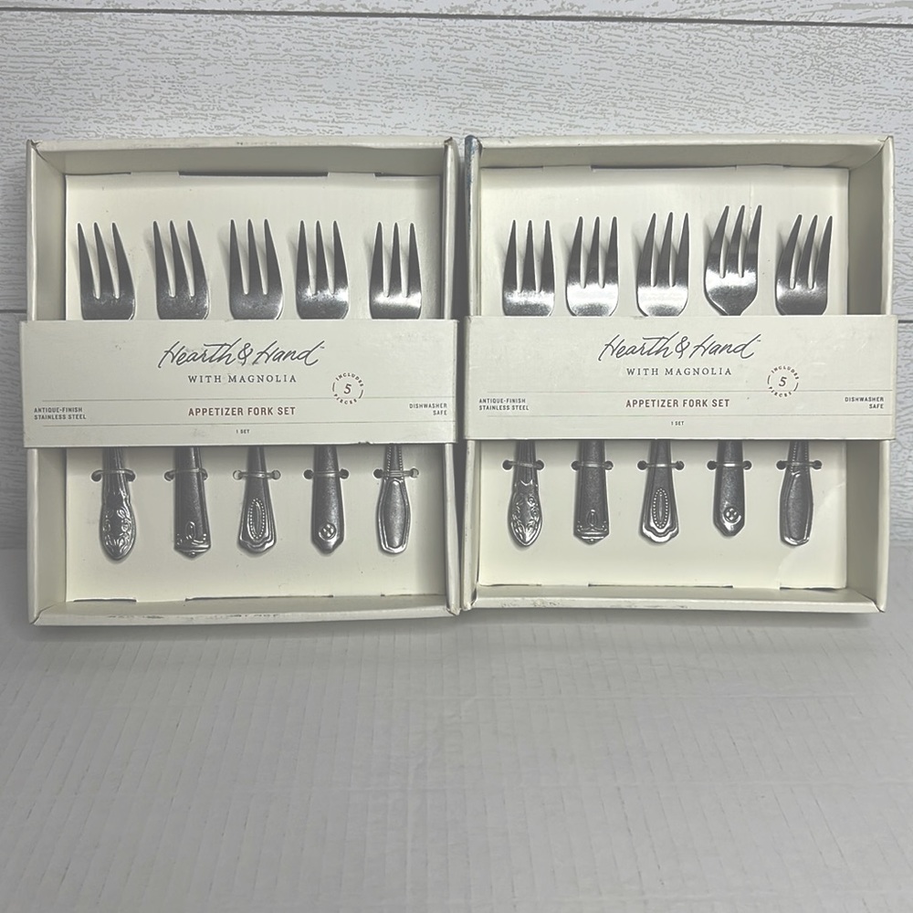 Hearth & Hand Appetizer Fork Set x 2
